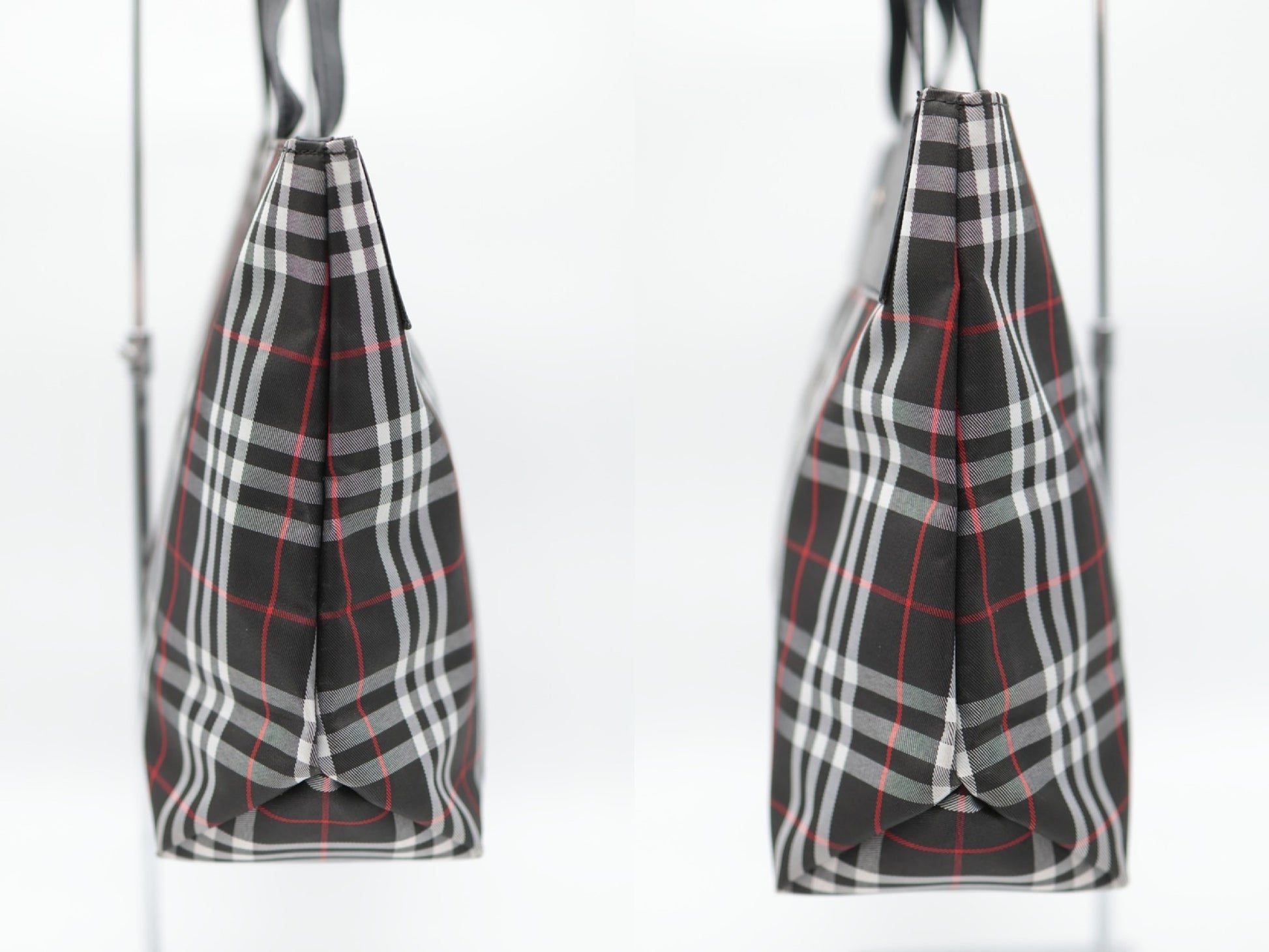 BURBERRY Nylon Navy Blue Tote Bag