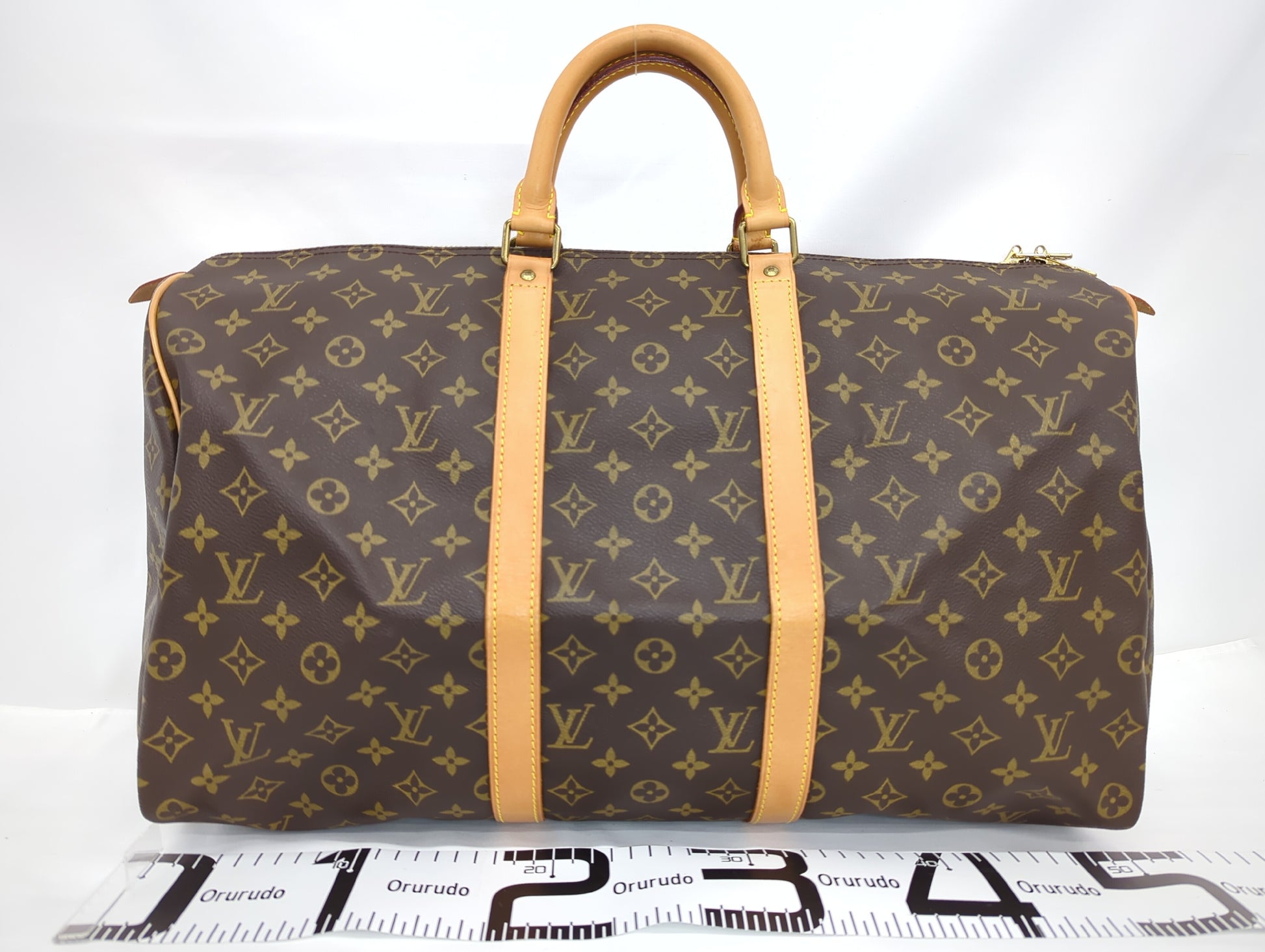 LOUIS VUITTON M41426 Monogram Keypol 50 Boston Bag