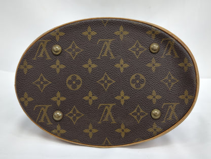 LOUIS VUITTON M42238 Monogram Bucket PM Tote Bag