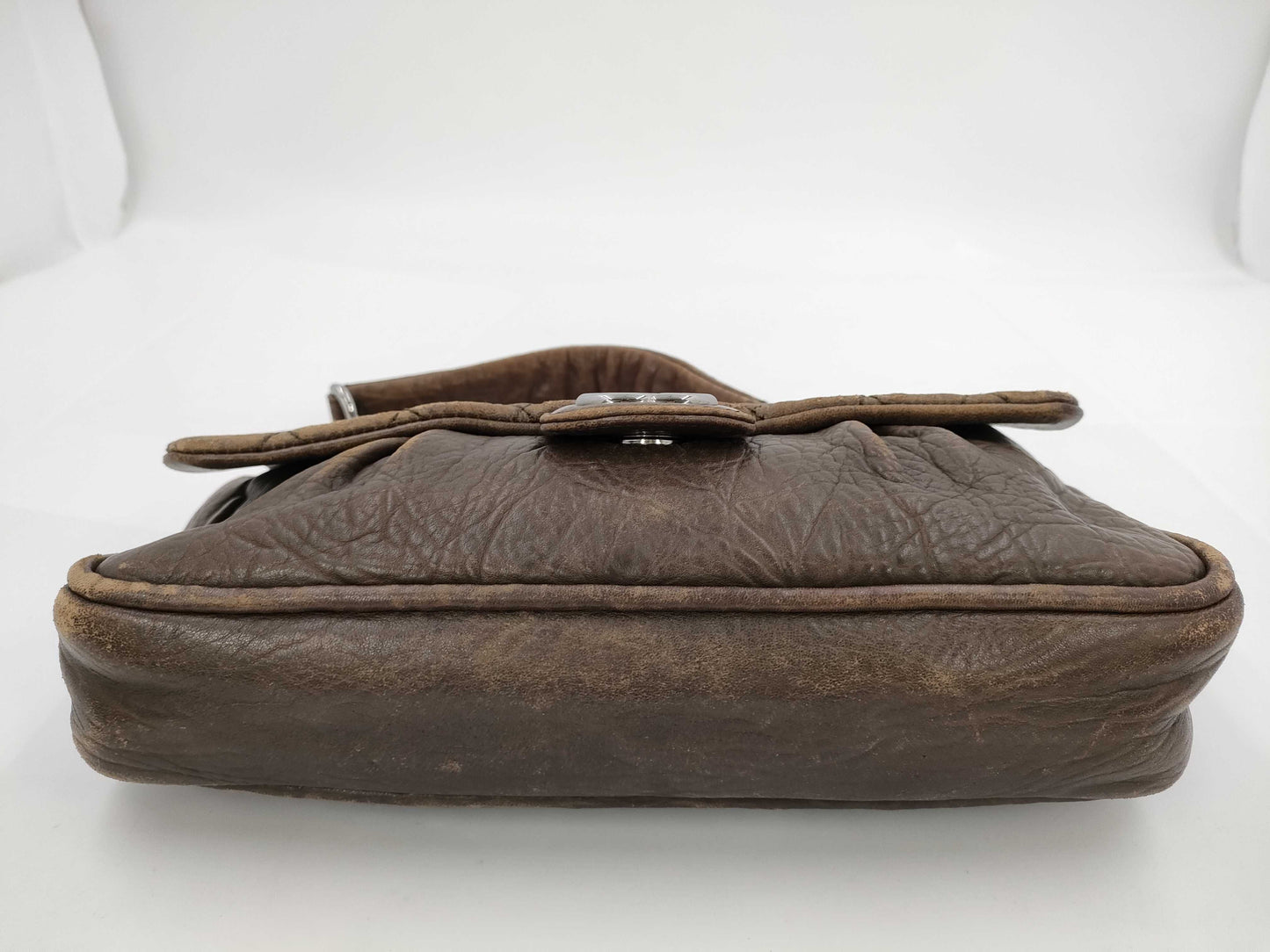 CHANEL Matelasse Chain Semi-Shoulder Leather Shoulder Bag