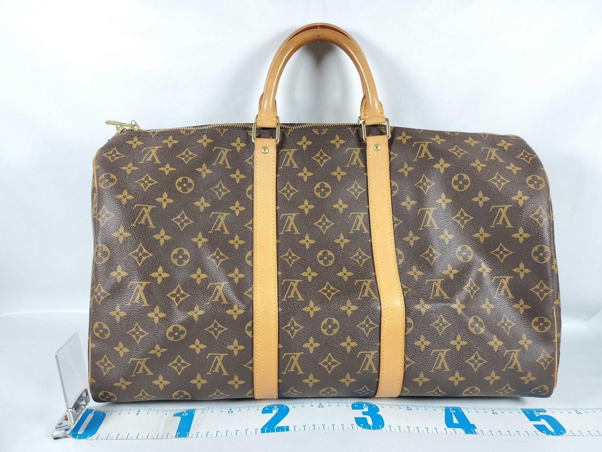 LOUIS VUITTON Monogram M41426 Keypol 50 Boston Bag
