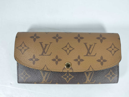 LOUIS VUITTON Monogram M82157 Portefeuille Emily Wallet