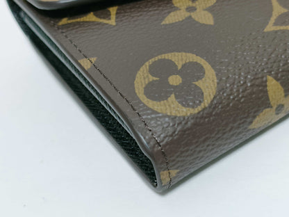 LOUIS VUITTON Monogram M80726 Portefeuil Sarah Wallet