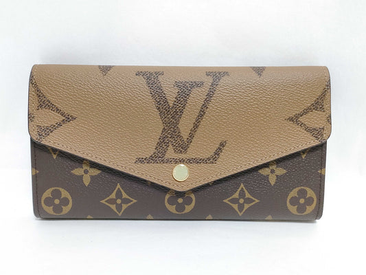 LOUIS VUITTON Monogram M80726 Portefeuil Sarah Wallet