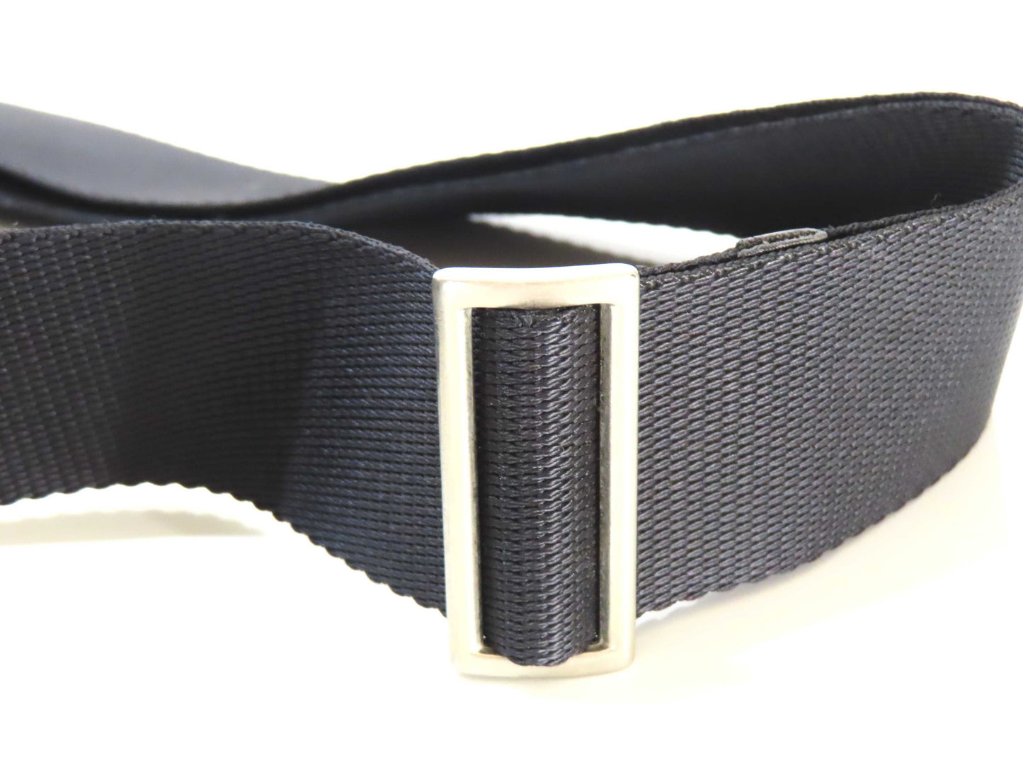 PRADA Nylon Prada Messenger Bag Black White Tag 114 Shoulder Bag