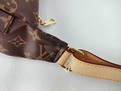 LOUIS VUITTON Monogram LOUIS VUITTON Monogram Bum Bag M43644 IC Chip Storage Bag Waist Bag