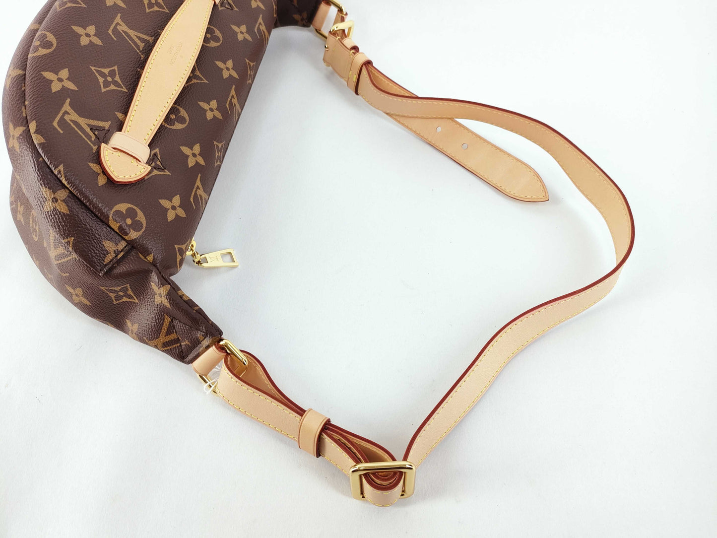 LOUIS VUITTON Monogram LOUIS VUITTON Monogram Bum Bag M43644 IC Chip Storage Bag Waist Bag