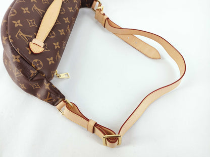 LOUIS VUITTON Monogram LOUIS VUITTON Monogram Bum Bag M43644 IC Chip Storage Bag Waist Bag