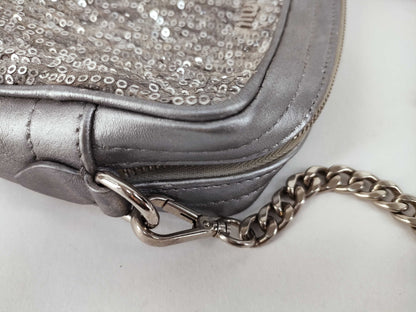 Miu Miu Miu Miu Miu Chain Shoulder Bag Silver Strap Shoulder Bag