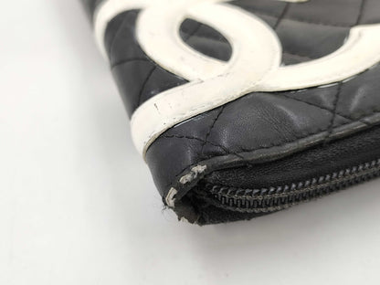 CHANEL Cambon Line Long Wallet with Seal