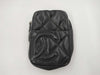 CHANEL Cambon Line Phone Case Black Pouch