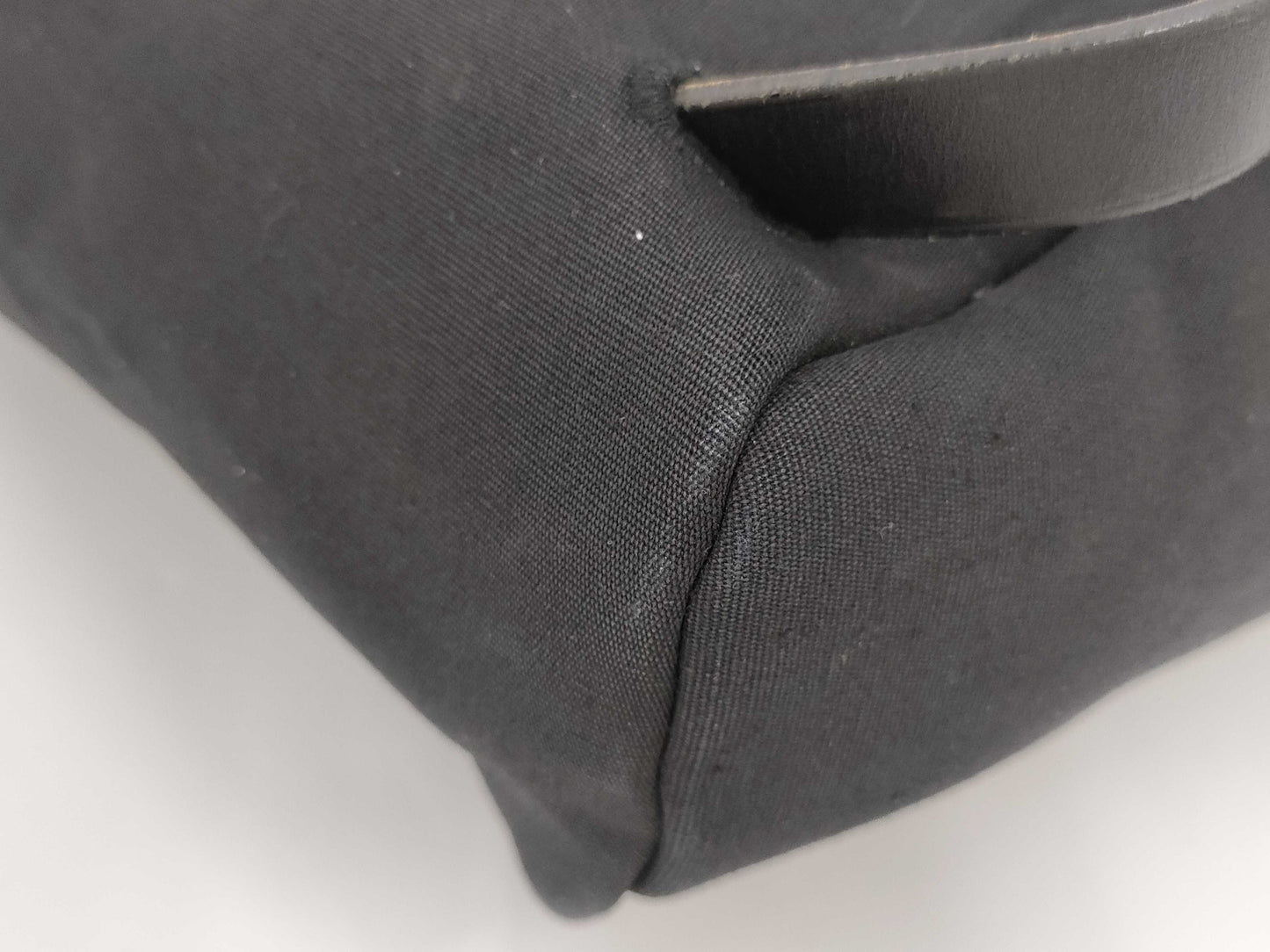 HERMES Airbag Ad Black □C Backpack