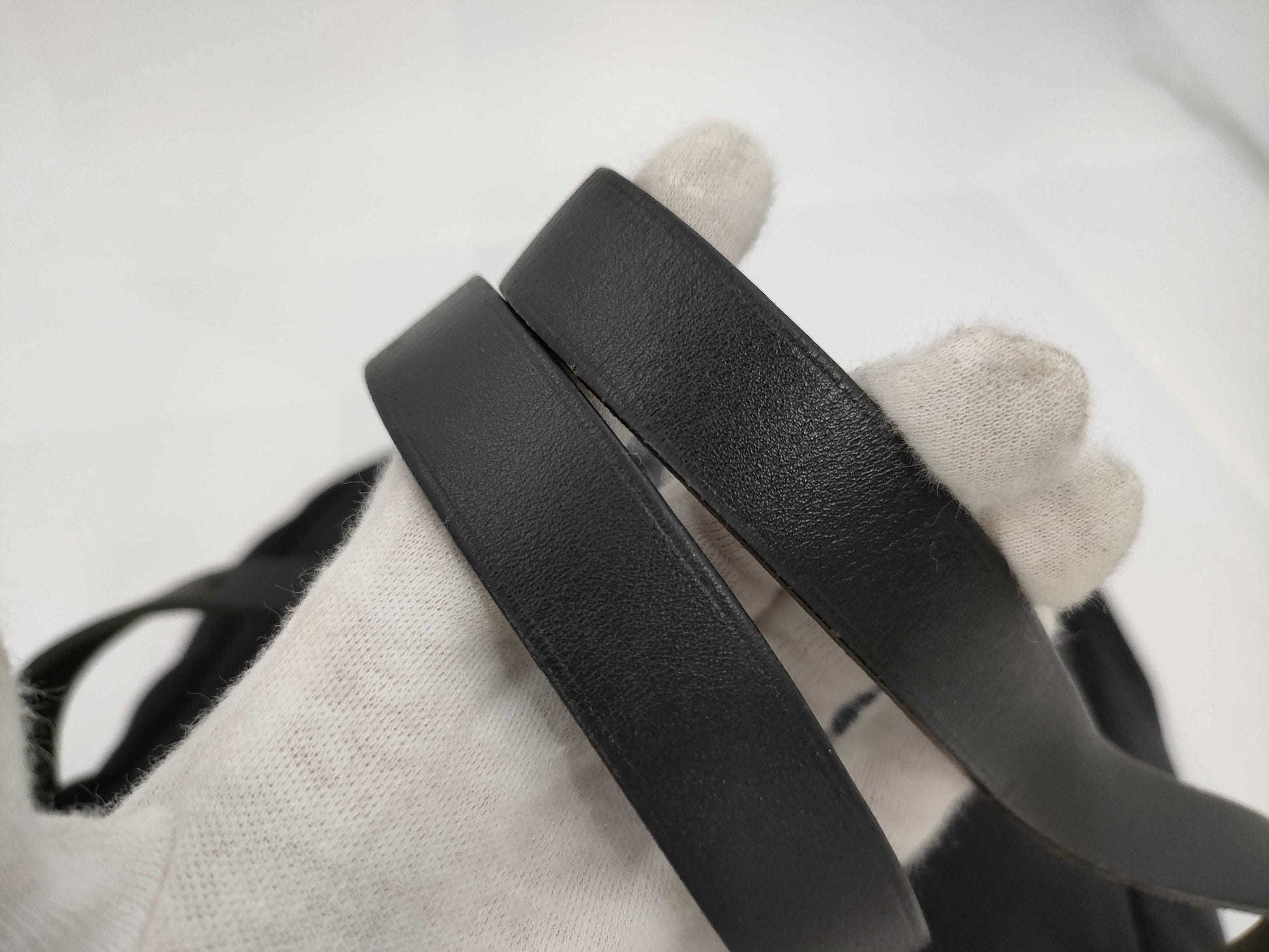 HERMES Airbag Ad Black □C Backpack