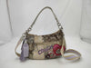 COACH Signature Patchwork 2-Way Sequin Shoulder Bag