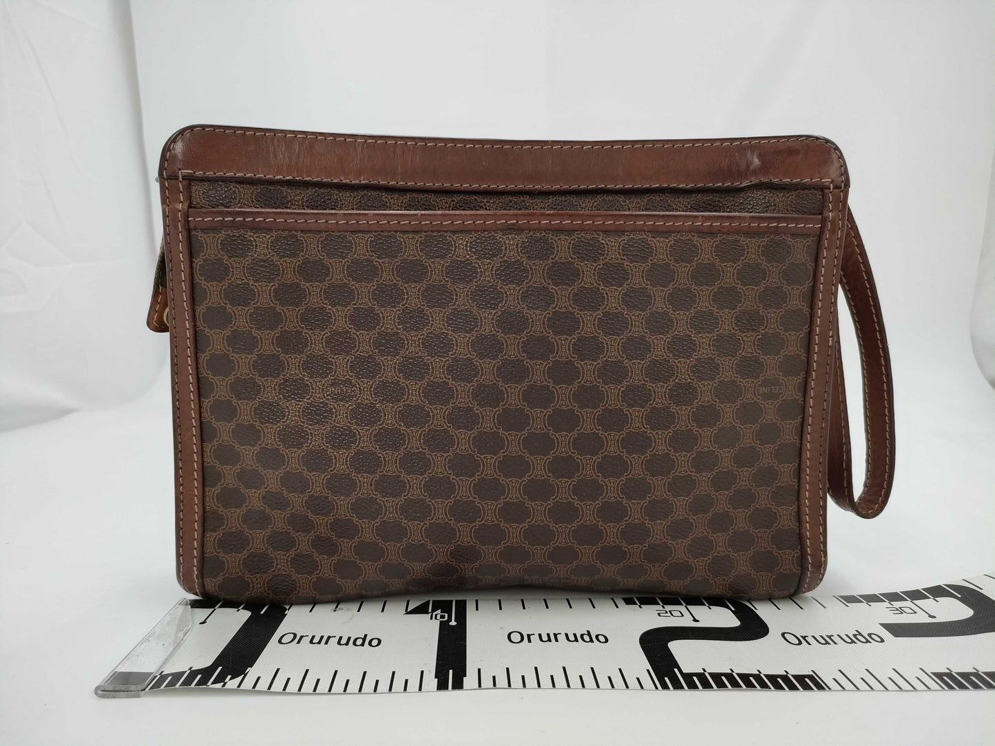 CELINE Macadam PVC Triomphe Clutch Second Bag