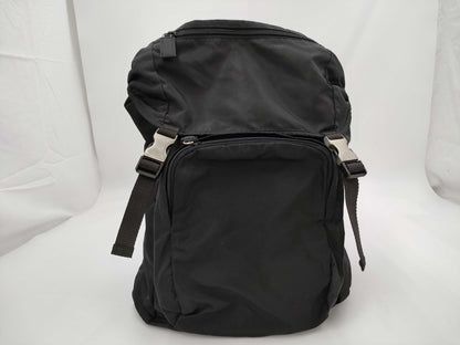 PRADA Triangle Logo Nylon Backpack