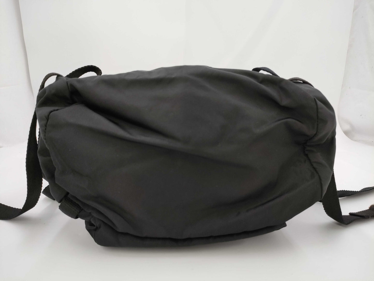 PRADA Triangle Logo Nylon Backpack