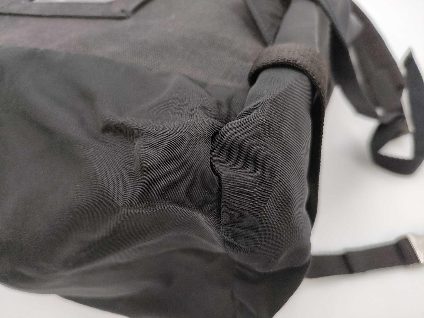 PRADA Triangle Logo Nylon Backpack