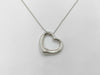 Tiffany & Co. Open Heart SV925 Pendant Necklace