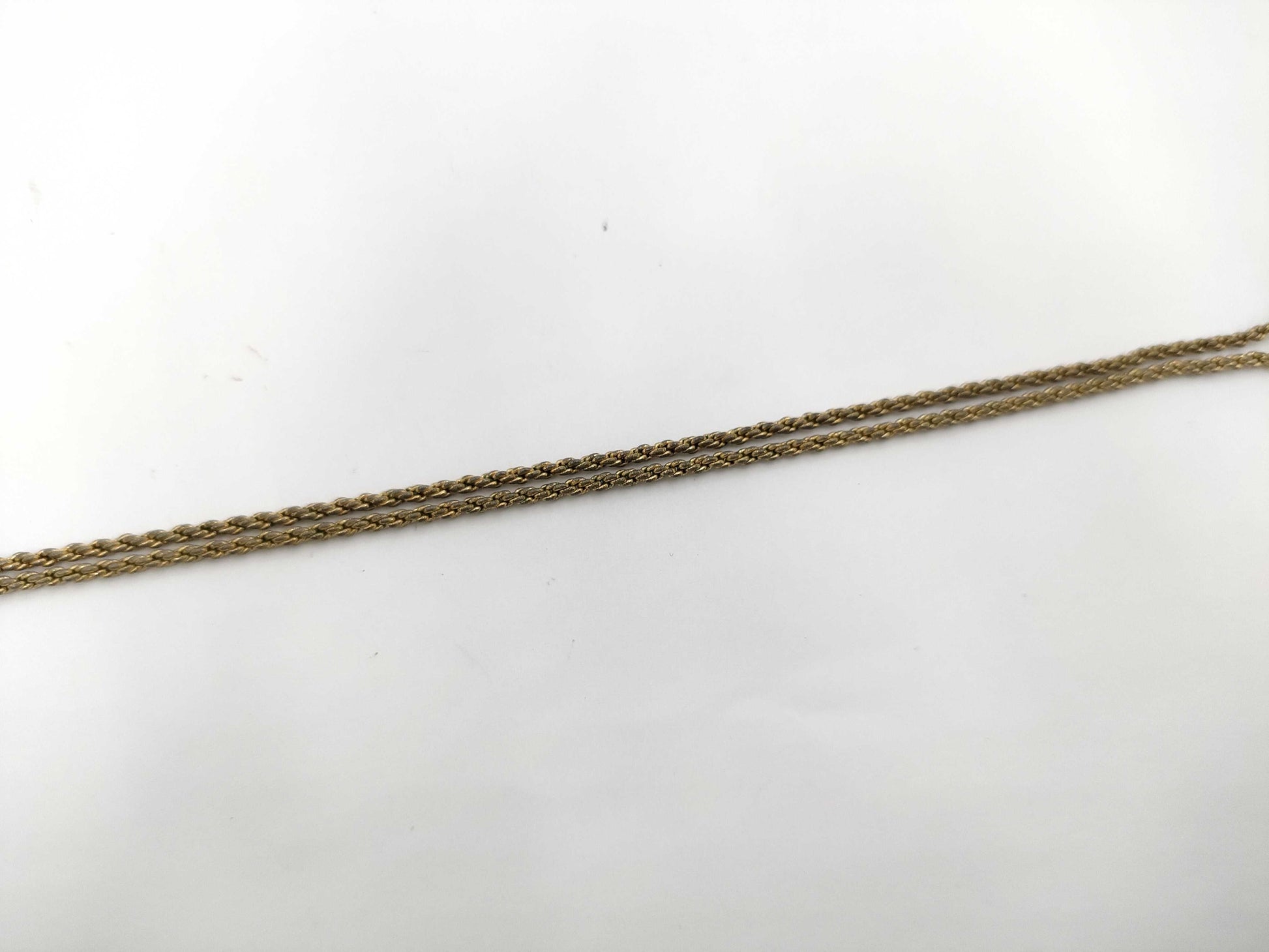 Dior Vintage Logo Gold Necklace