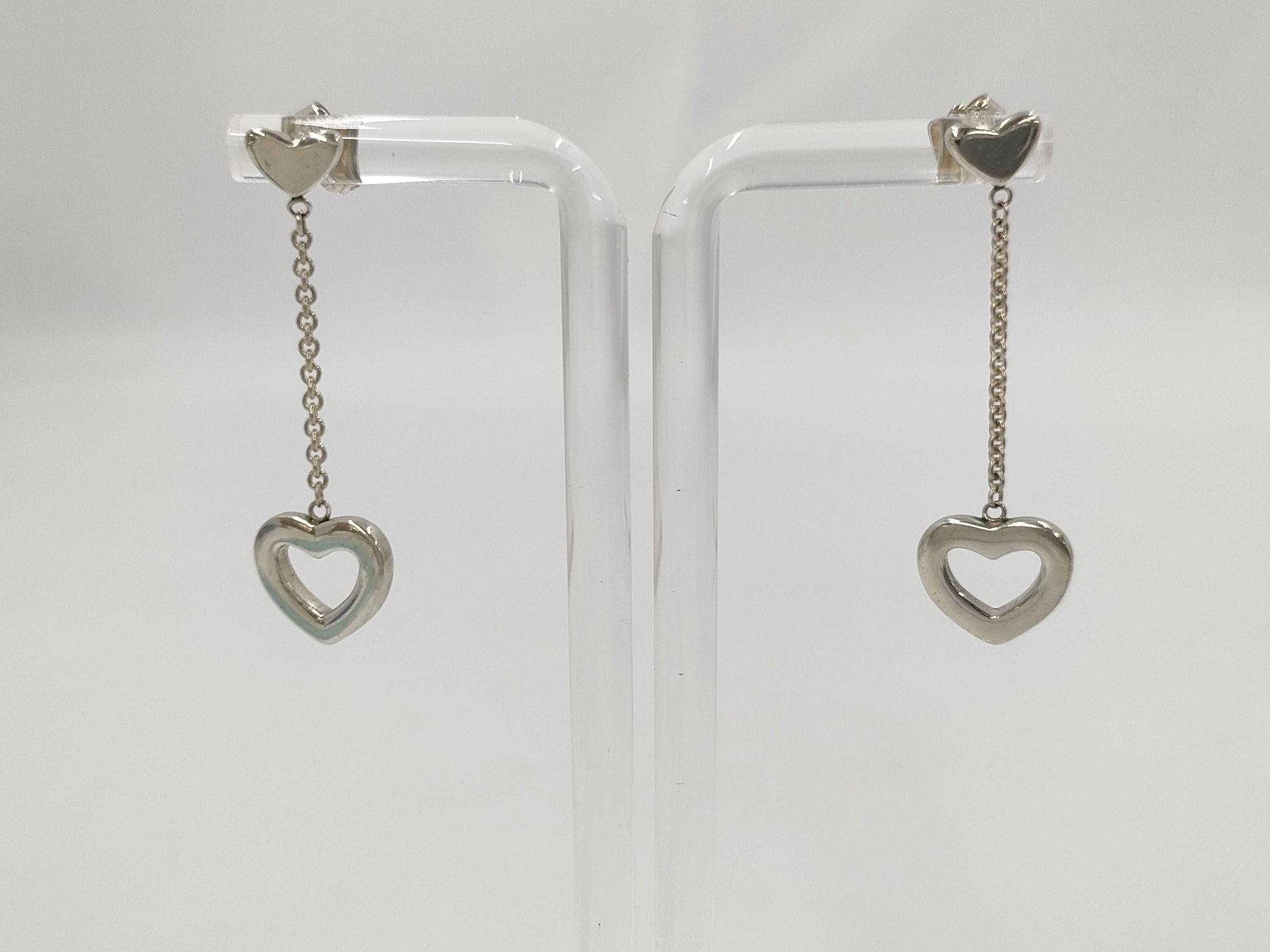 Dior Heart Link Drop Swing SV925 Earrings