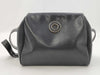 CELINE Circle Logo Leather Shoulder Bag