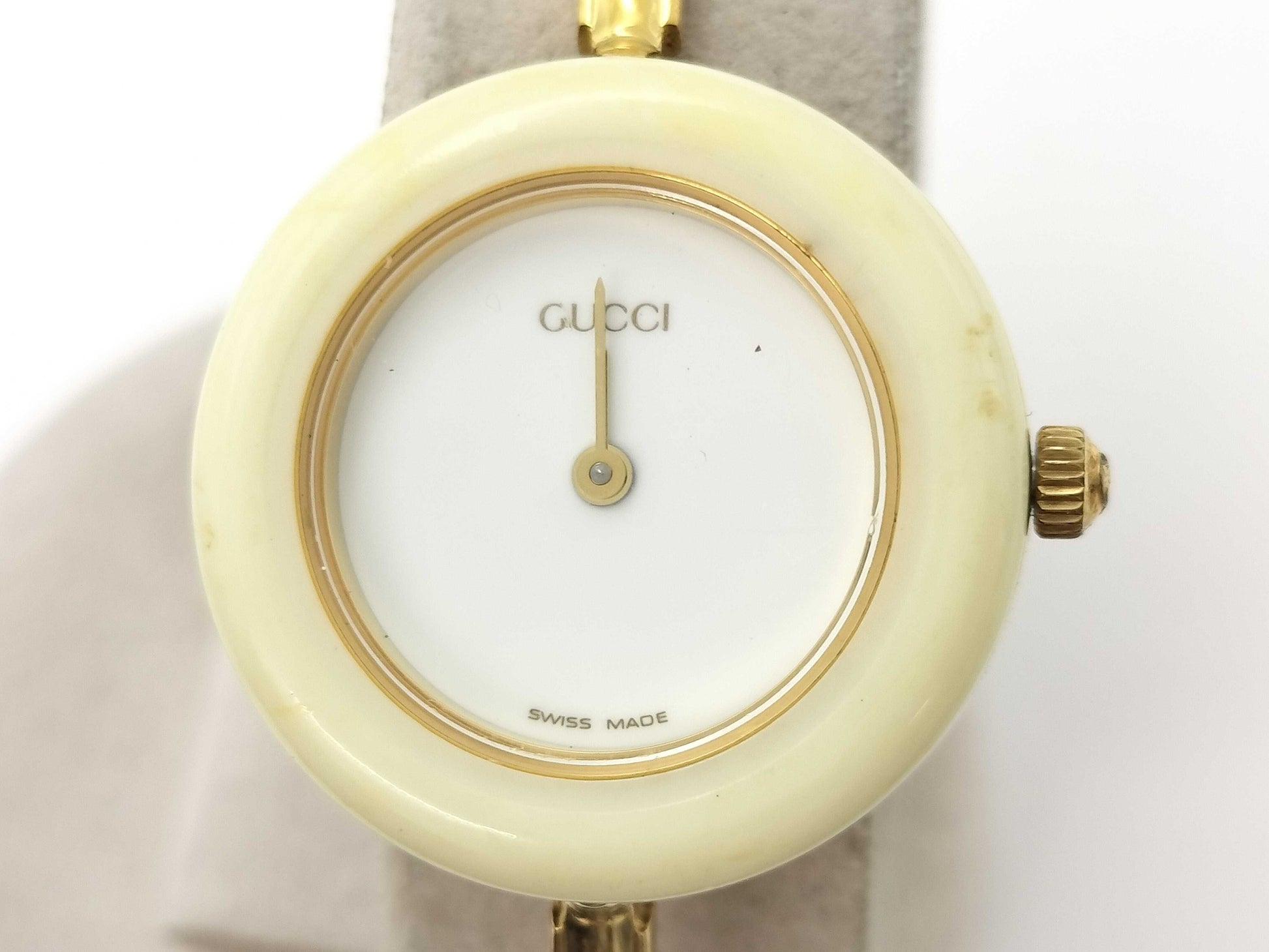 GUCCI Change Bezel 11/12.2 1561860 Quartz Women's Watch