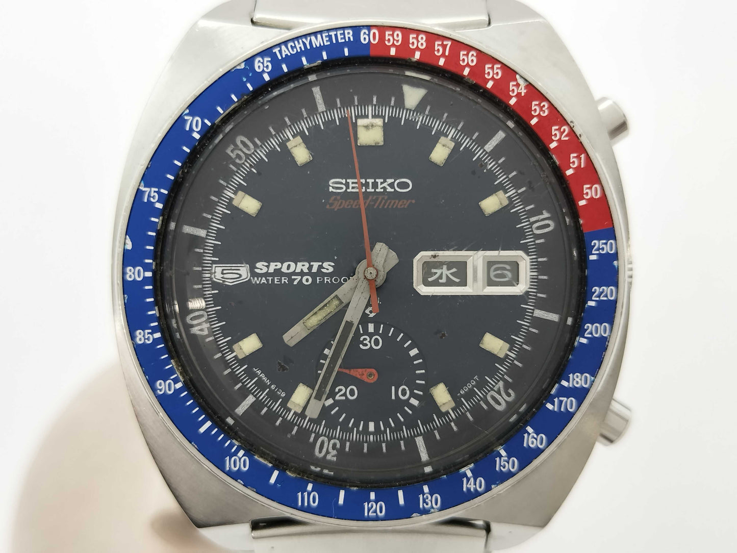 SEIKO 6139-6000 985360 Automatic Navy Dial Men's Watch