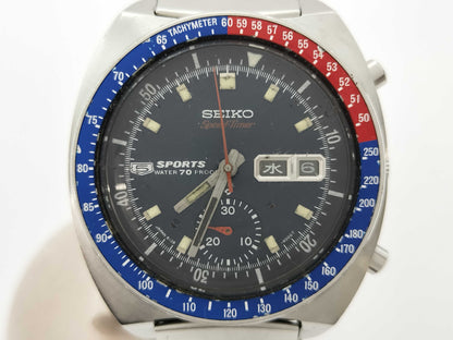 SEIKO 6139-6000 985360 Automatic Navy Dial Men's Watch