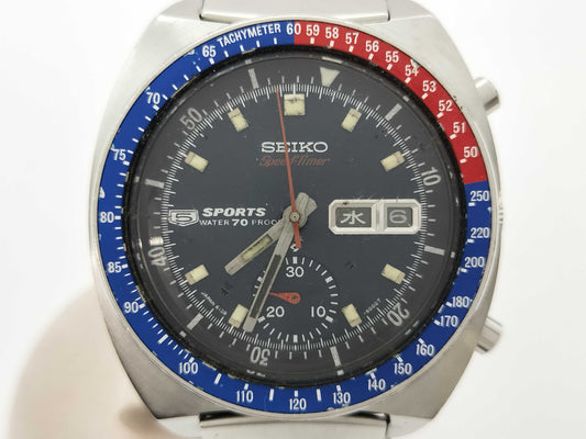 SEIKO 6139-6000 985360 Automatic Navy Dial Men's Watch