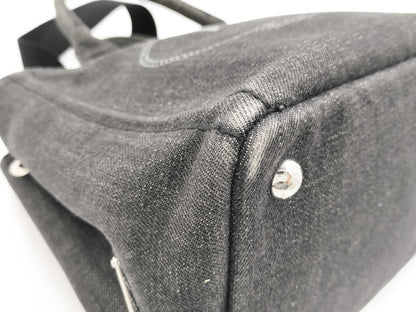 PRADA Kanapa Denim Black 1BG439 Bag
