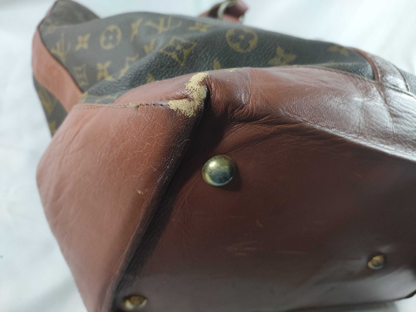 LOUIS VUITTON Monogram Louis Vuitton Handbag Big Tote Bag Tote Bag