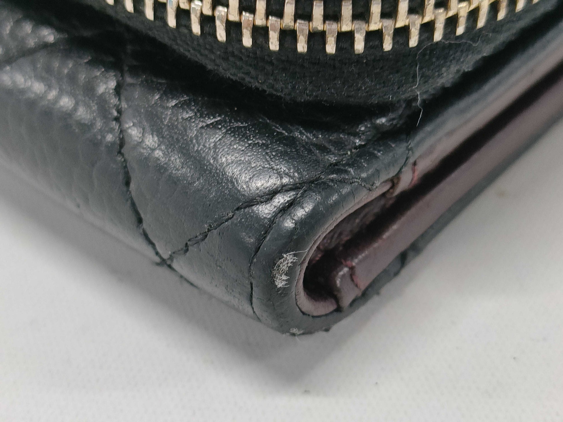 CHANEL Caviar Skin Compact Wallet 21st Series Serial Seal & Boutique Seal Wallet