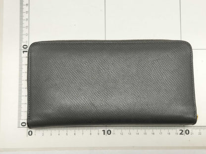 CELINE Large Zip Wallet Leather Wallet