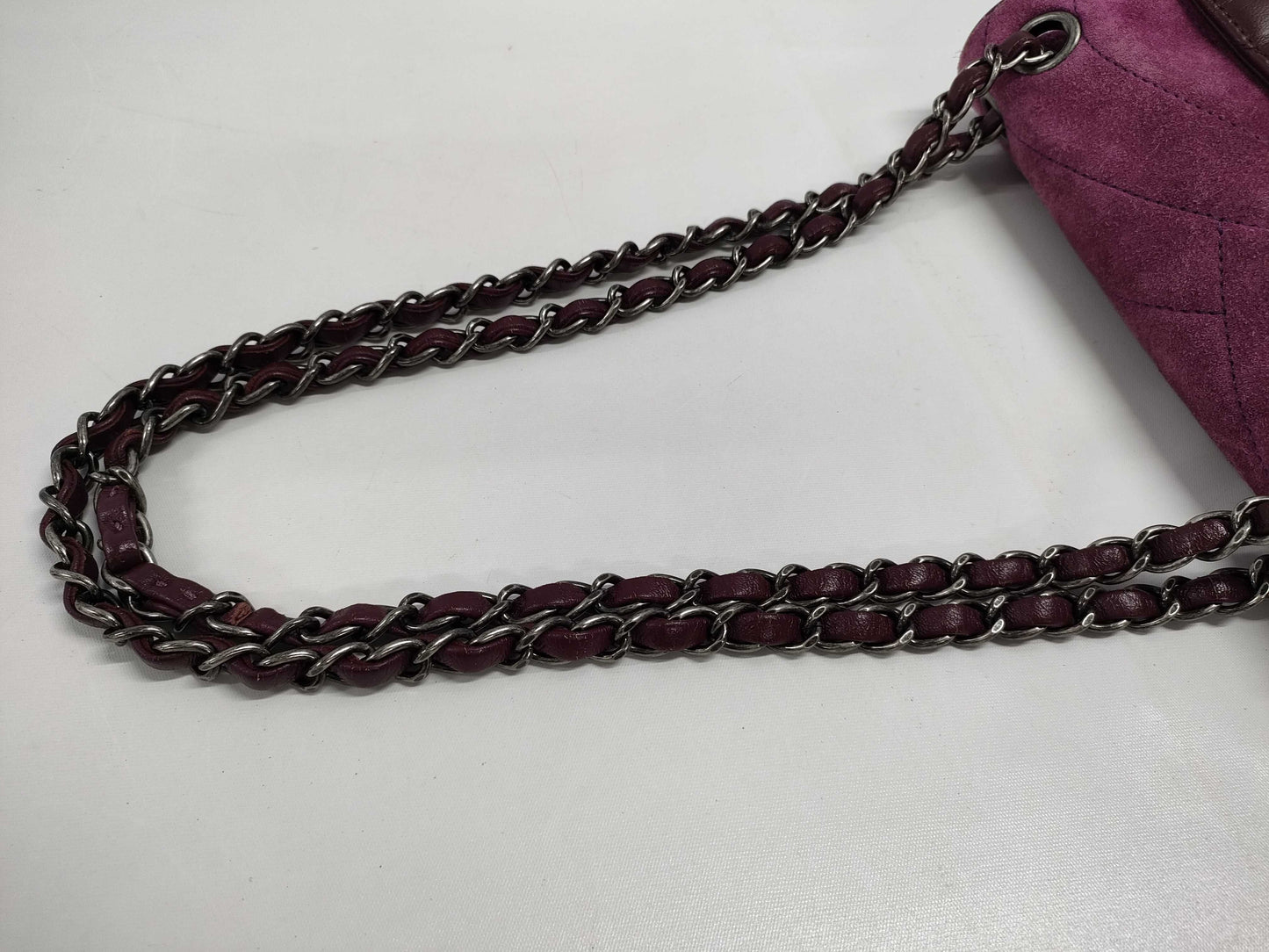 CHANEL [CHANEL] Coco Mark Double Chain Shoulder Bag with S Sticker, No. 21