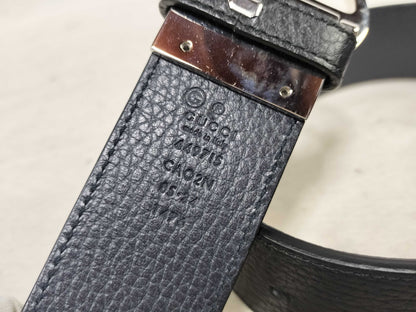 GUCCI GG Buckle Belt 449715 85/35 1476 Belt