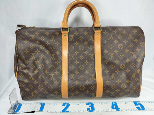 LOUIS VUITTON Monogram LV Monogram Keypol 50 M41426 SP0933 Boston Bag