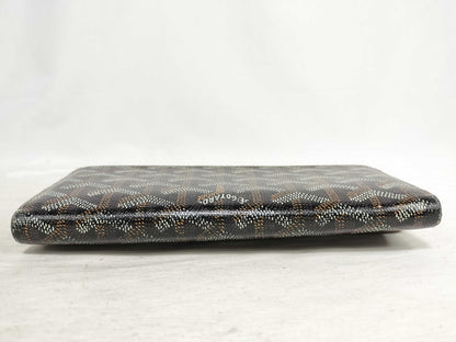 GOYARD Goyard Herringbone Varenne Long Wallet PVCx Leather Wallet