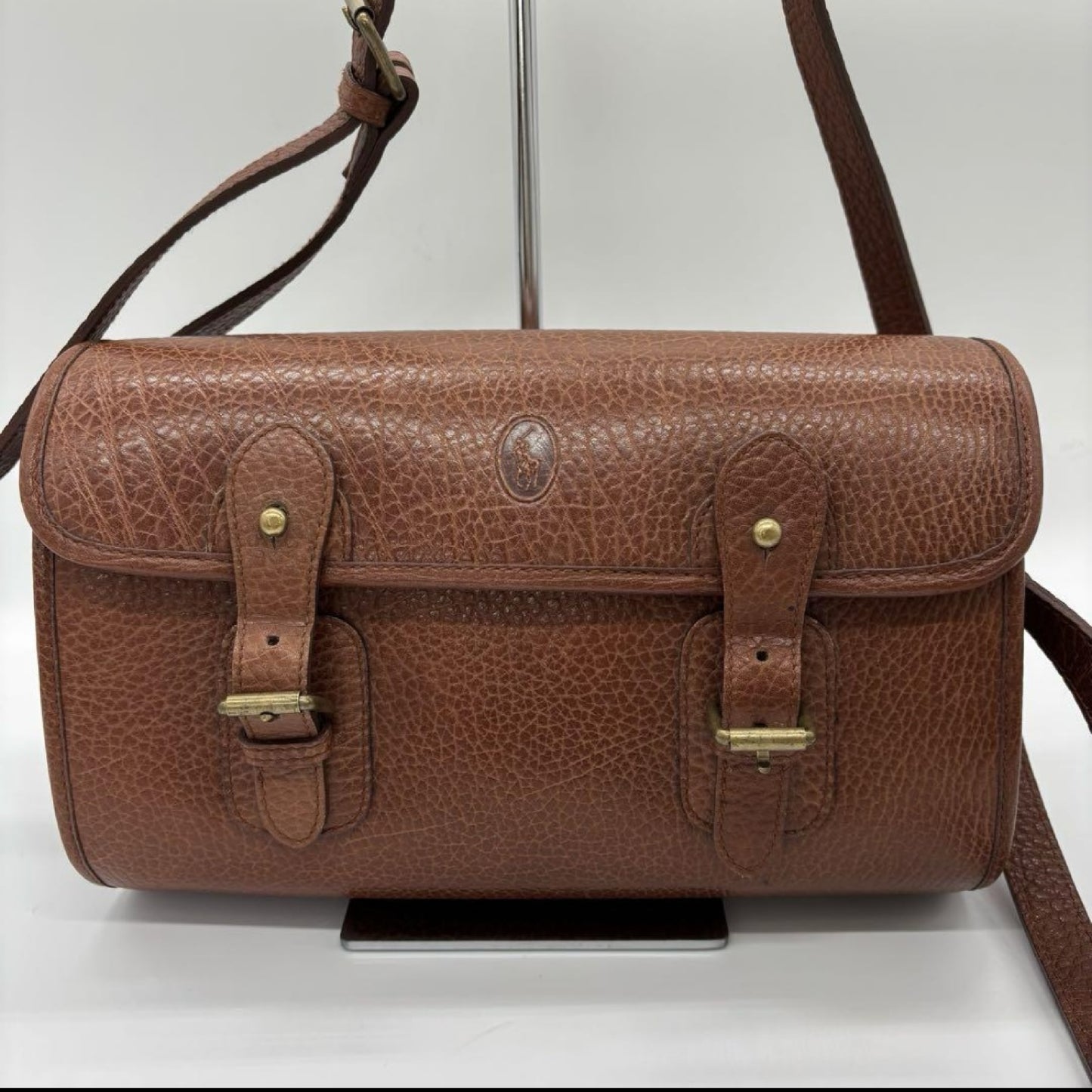 Ralph Lauren Shoulder Bag Leather Brown Shoulder Bag