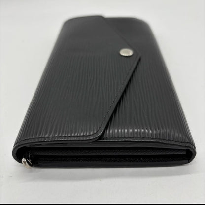 LOUIS VUITTON Louis Vuitton Epi M60582 Porte-Feuille Sala CA2134 Noir Wallet