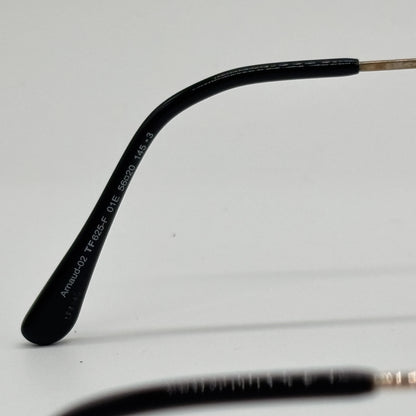 Tom Ford TF625-F Sunglasses Metal Black x Brown Sunglasses