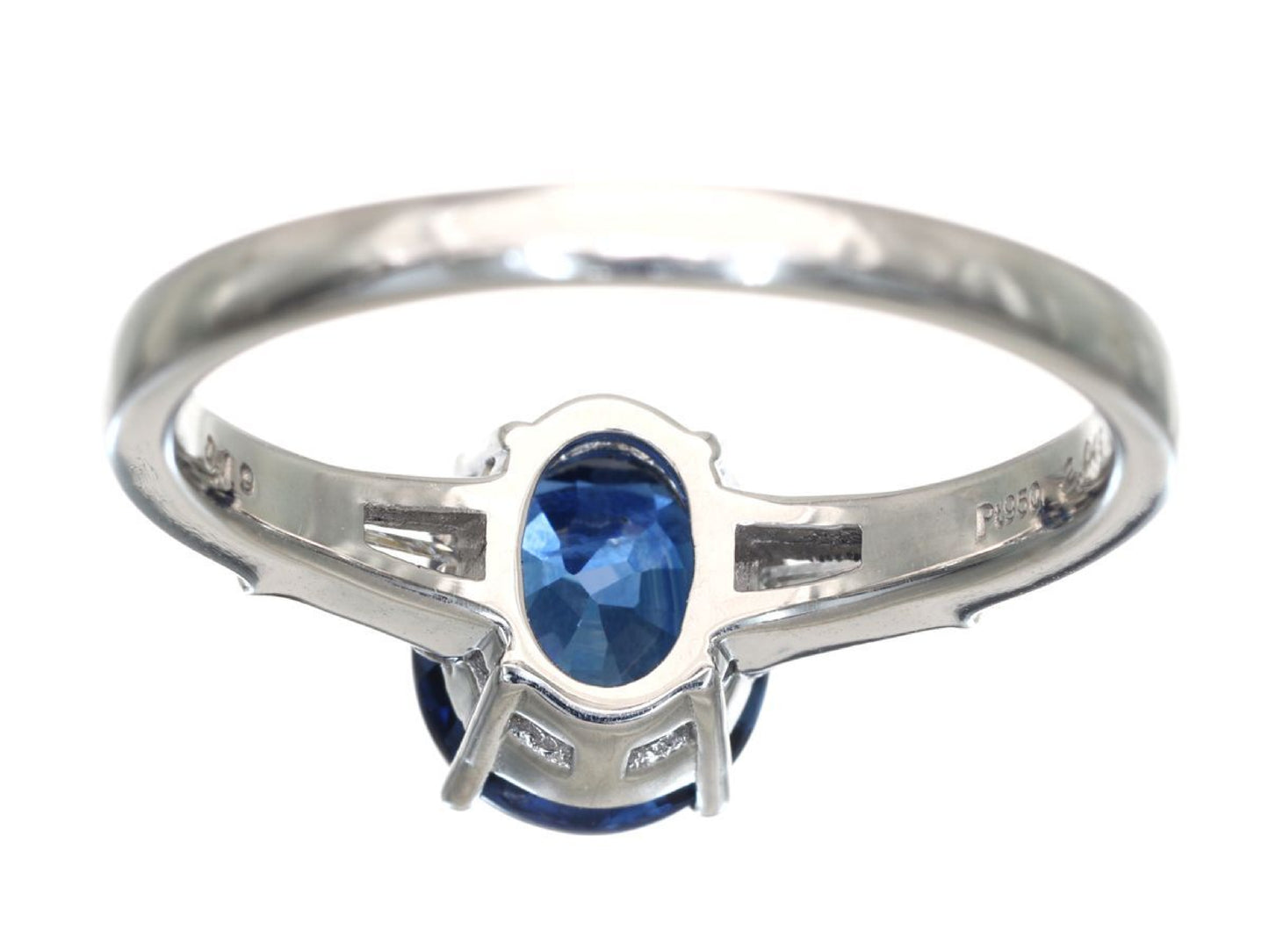 S2.049ct D0.19ct Pt900 4.5g Ring 
