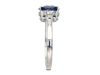 S2.049ct D0.19ct Pt900 4.5g Ring 