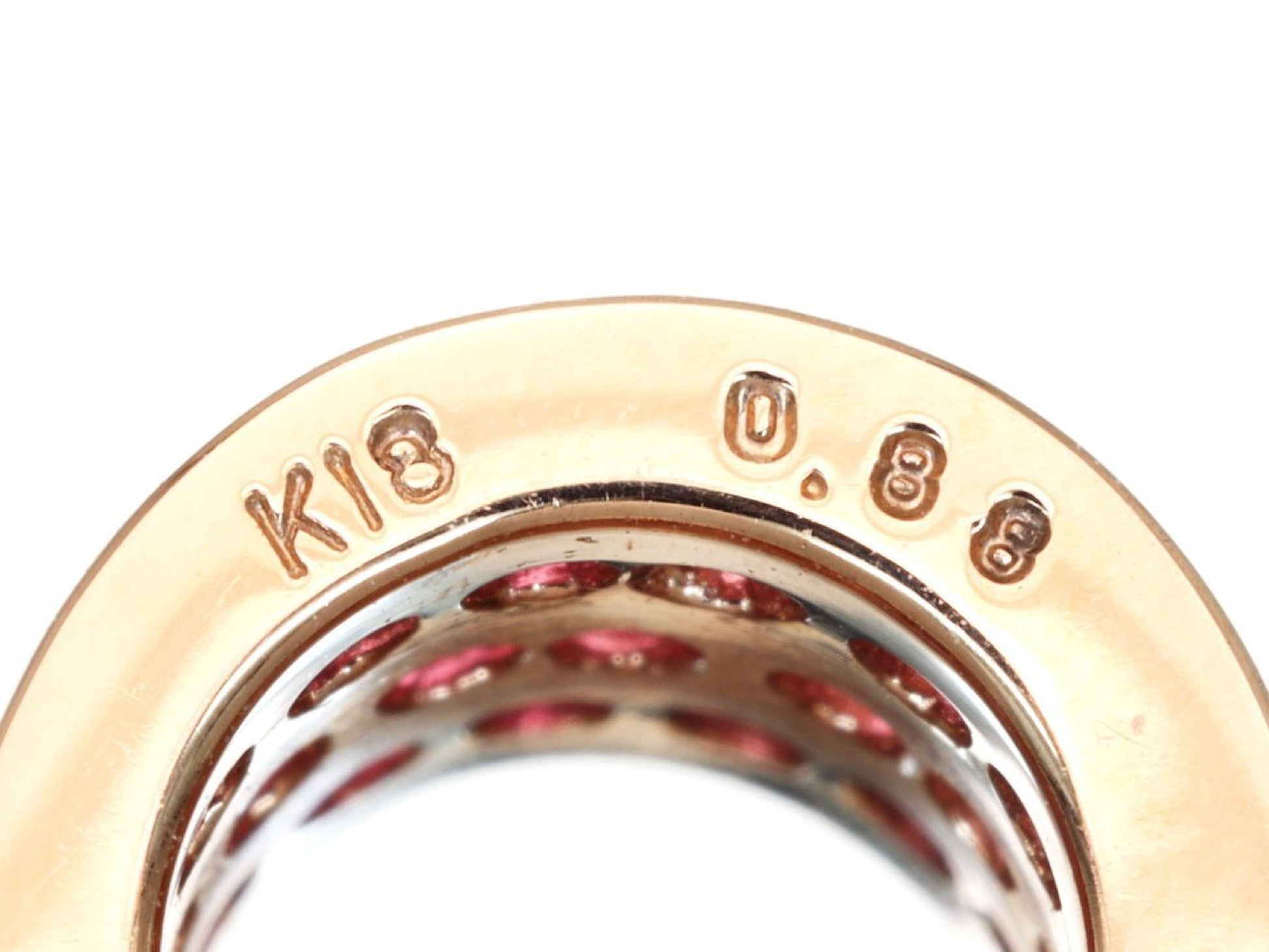 PS0.88ct K18 2.3g Pendant Top 