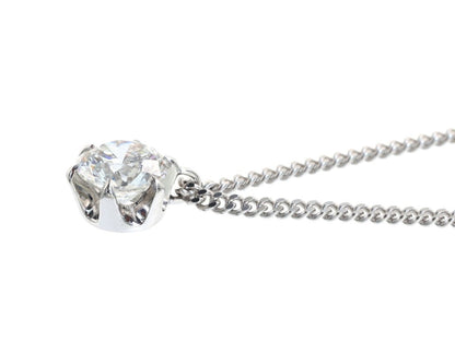 D0.51ct Pt850 3.5g Necklace 