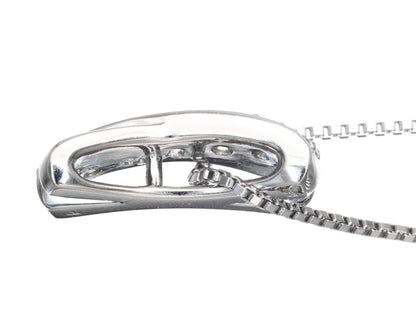 D0.30ct Pt950 7.3g Necklace 