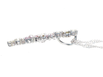 D0.25ct K18WG 2.1g Necklace 