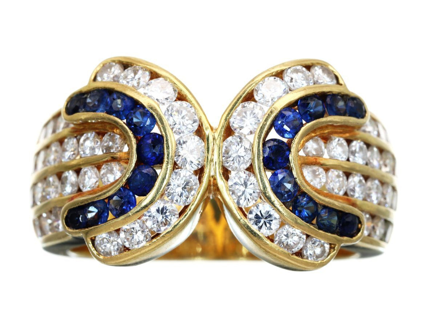 GAINSBOROUGH S0.45ct D1.03ct K18 8.4g Ring 