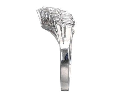 D1.02ct Pt900 6.7g Ring 