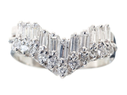 D1.02ct Pt900 6.7g Ring 